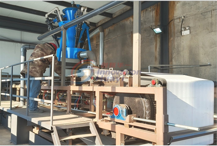 吉林某熱電廠脫硫改造工程安裝現(xiàn)場