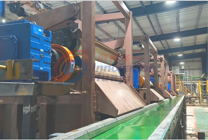 河南五臺高壓帶式壓濾機(jī)牛糞脫水現(xiàn)場